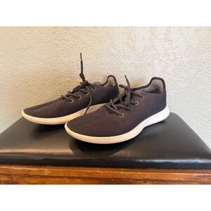 Allbirds Tree Runners Mens 12 Charcoal Gray White Sustainable Sneaker TR3MNNW120